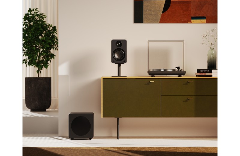 Kanto Audio Obi3 2nd Gen Πικάπ - Μαύρο