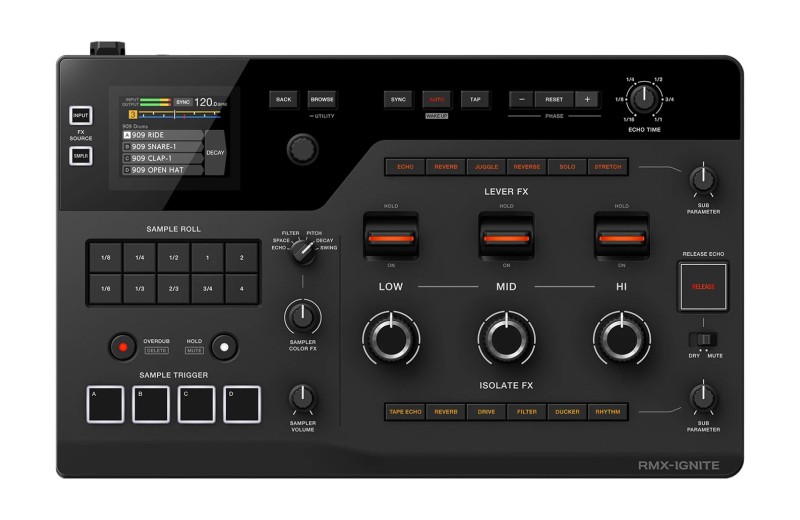 AlphaTheta RMX-IGNITE DJ Effector