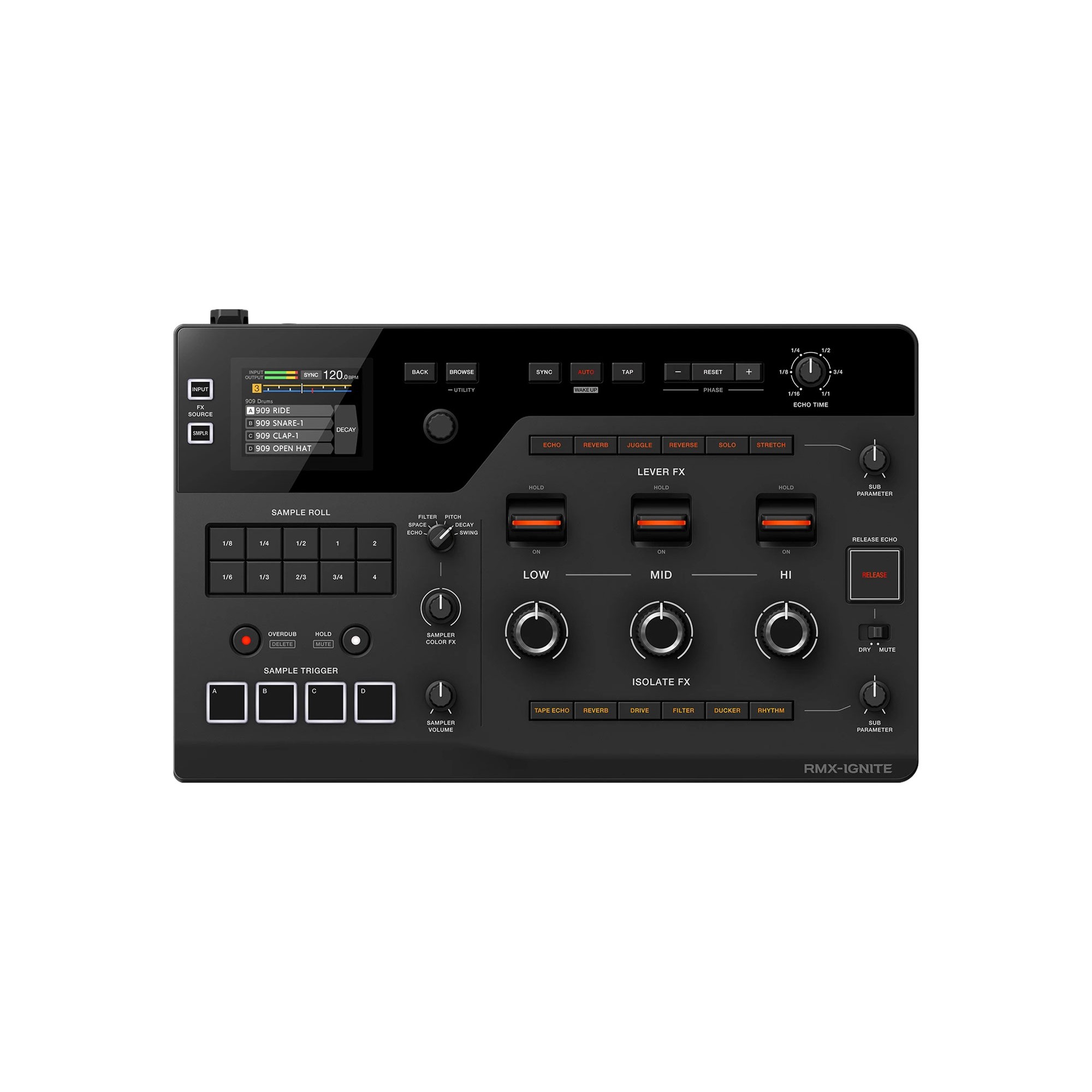 AlphaTheta RMX-IGNITE DJ Effector