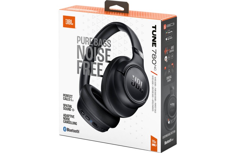 JBL Tune 780BTNC Over-Ear Bluetooth Ακουστικά - Μαύρο