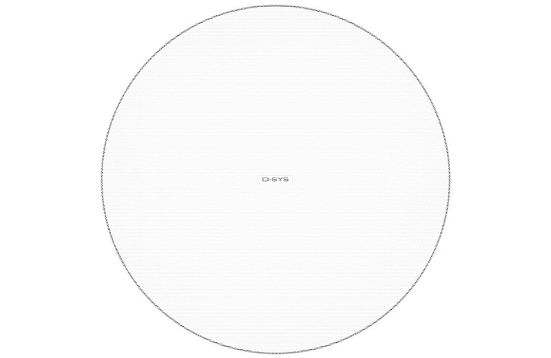 Q-SYS AD-C6T-ZB-WH Ηχείο Οροφής