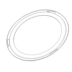 Q-SYS AD-MC245 Marine Κολάρο για Ηχεία Οροφής 245mm