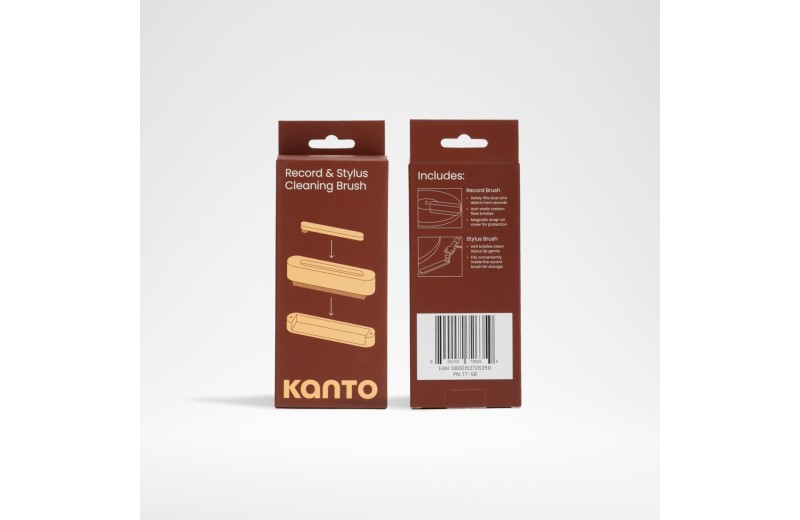 Kanto Audio TT-SB - Βούρτσα Καθαρισμού Δίσκων & Βελόνας 2 σε 1