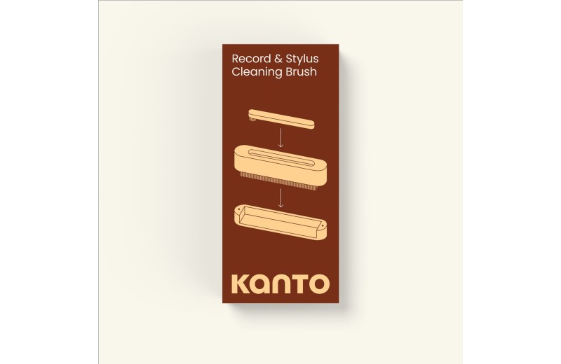 Kanto Audio TT-SB - Βούρτσα Καθαρισμού Δίσκων & Βελόνας 2 σε 1
