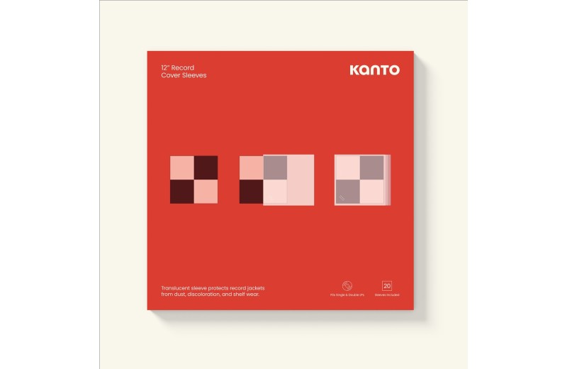 Kanto Audio TT-CS20 - Εξωτερικές Θήκες Δίσκων Βινυλίου 12 (Σετ 20 Τμχ)