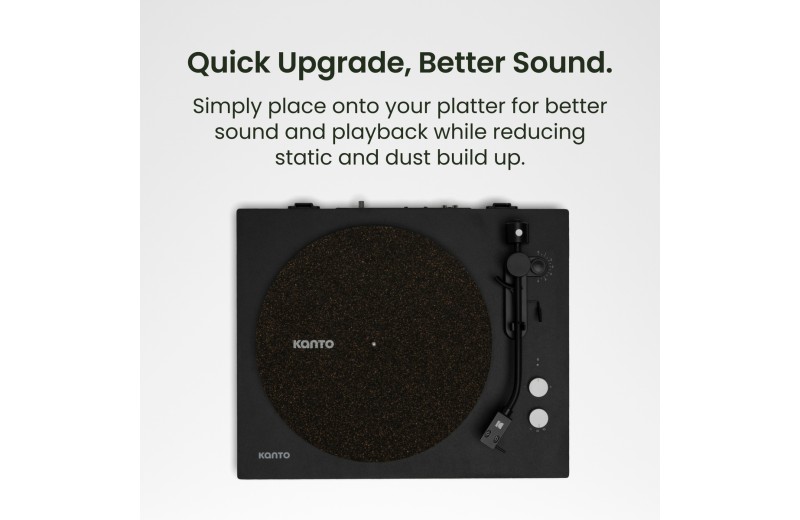 Kanto Audio TT-CRM - Ματ από Φελλό και Καουτσούκ για Πικάπ