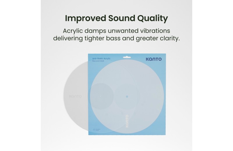 Kanto Audio TT-AM - Ακρυλικό Αντιστατικό Ματ για Πικάπ