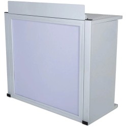 Headliner Solana Portable DJ Booth Λευκό