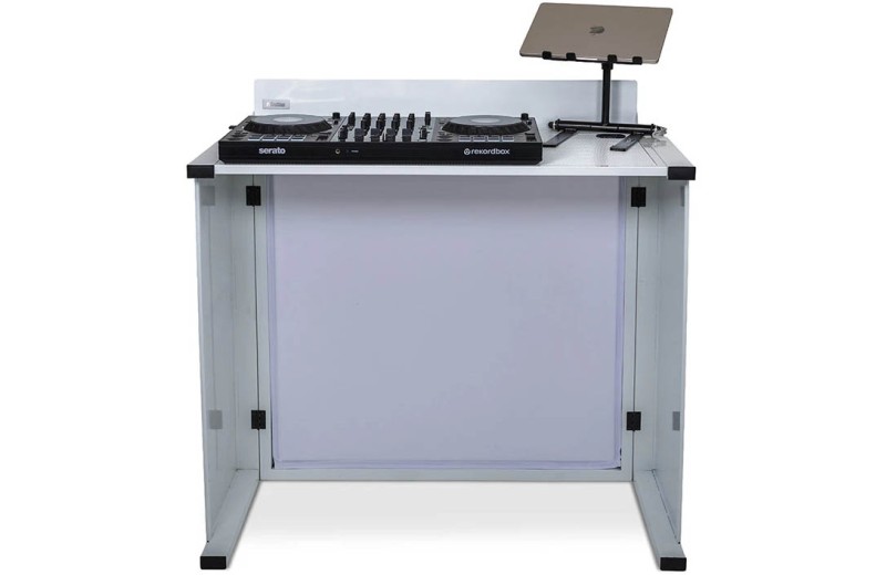 Headliner Solana Portable DJ Booth Λευκό