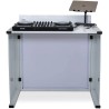 Headliner Solana Portable DJ Booth Λευκό