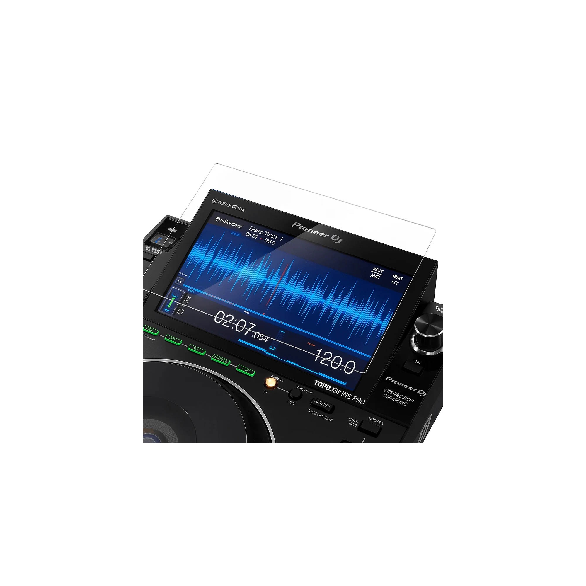 TOPDJSKIN PIONEER CDJ 3000x SCREEN PROTECTOR