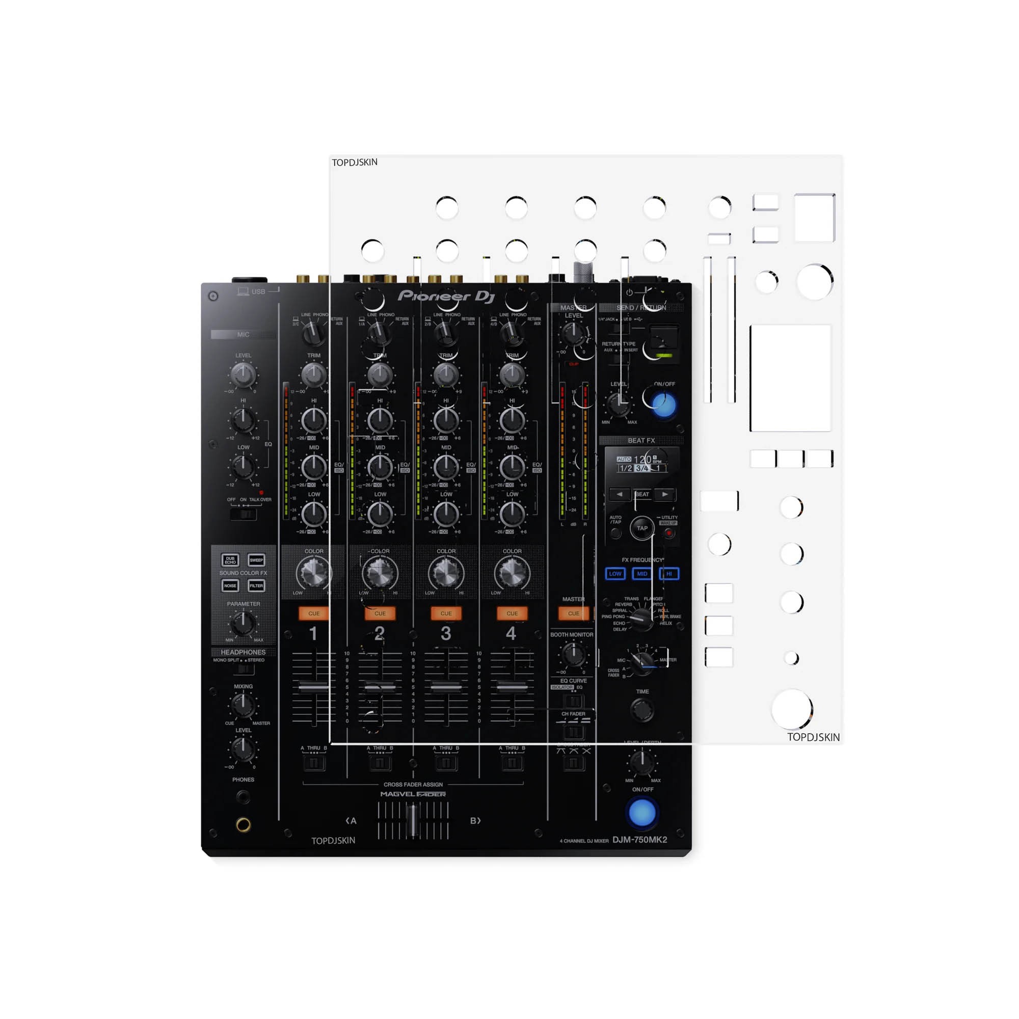 TOPDJSKIN PIONEER DJM 750 MK2