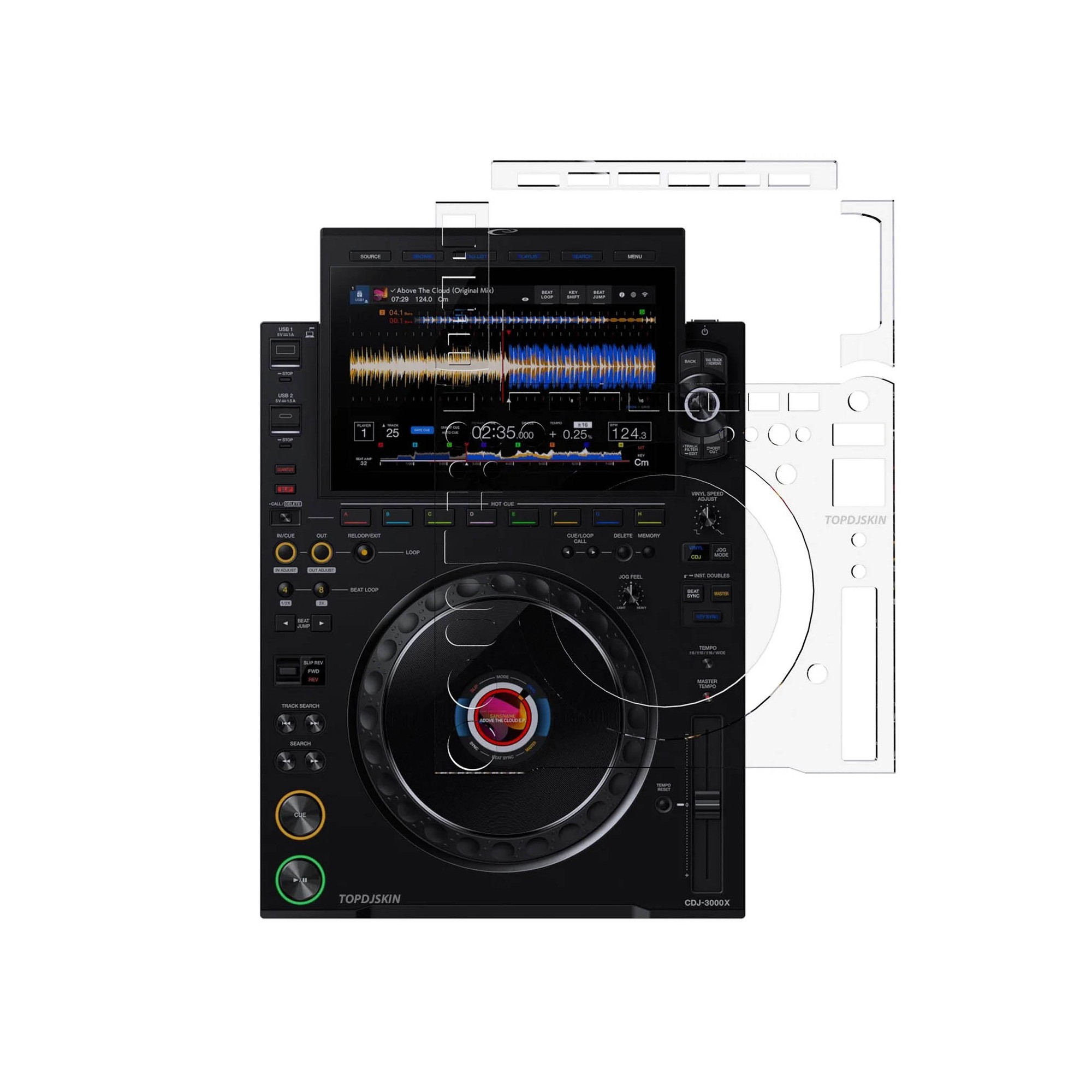 TOPDJSKIN PIONEER CDJ 3000