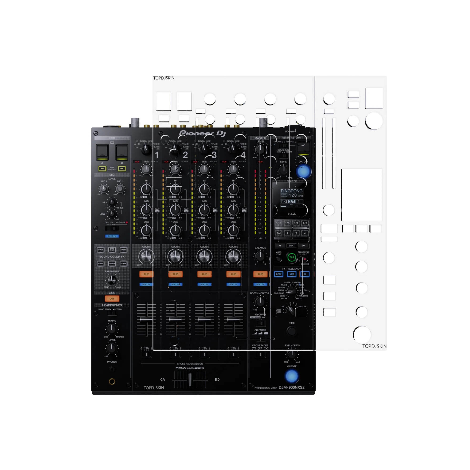 TOPDJSKIN PIONEER DJM 900 NXS 2