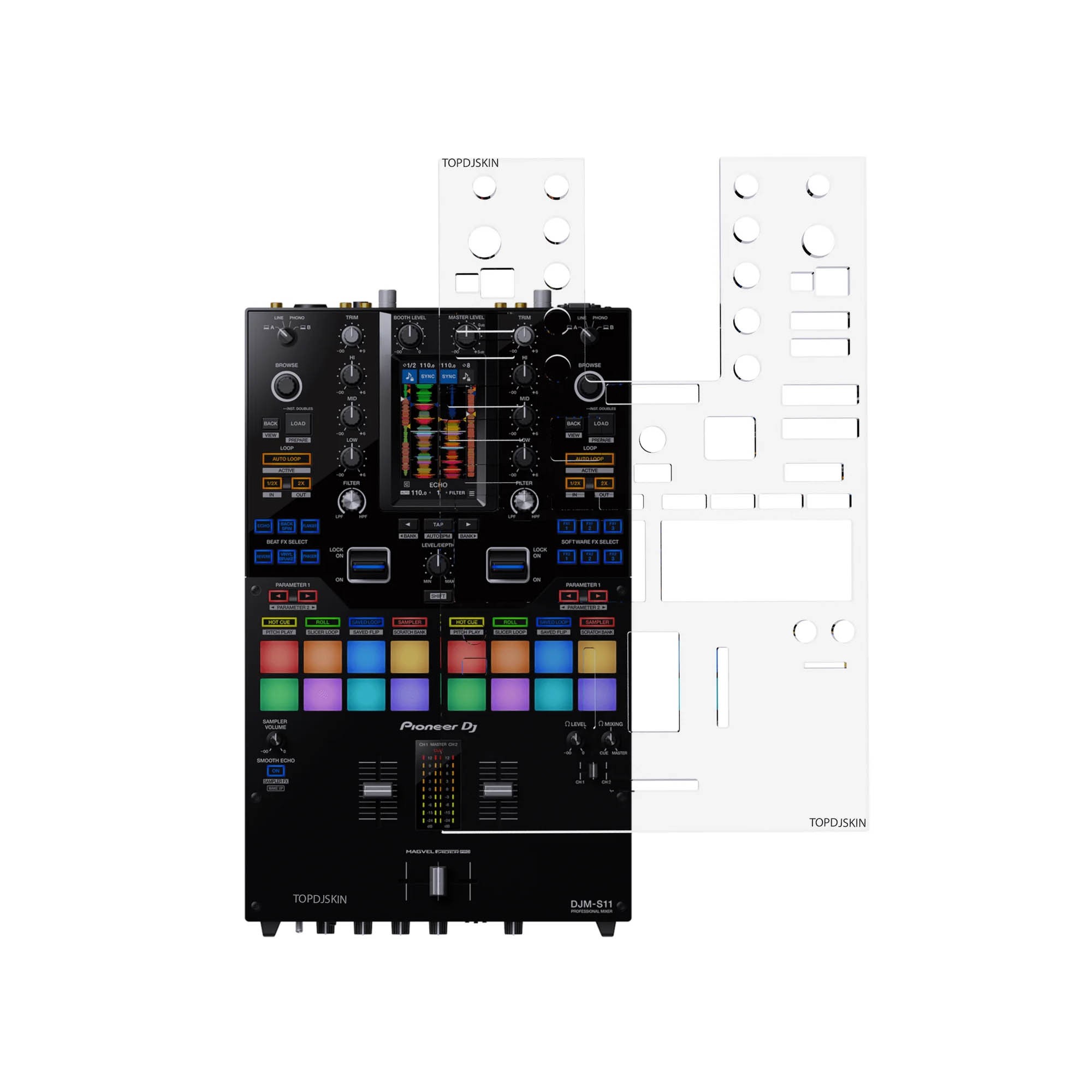 TOPDJSKIN PIONEER DJM S11