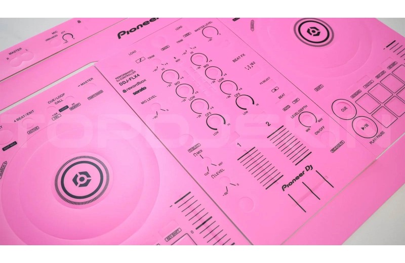 TOPDJSKIN PIONEER DDJ FLX4 (PINK)