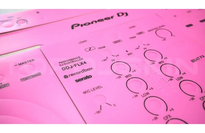 TOPDJSKIN PIONEER DDJ FLX4 (PINK)