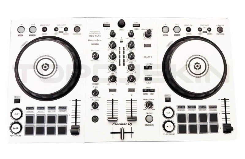 TOPDJSKIN PIONEER DDJ-FLX4 (WHITE)