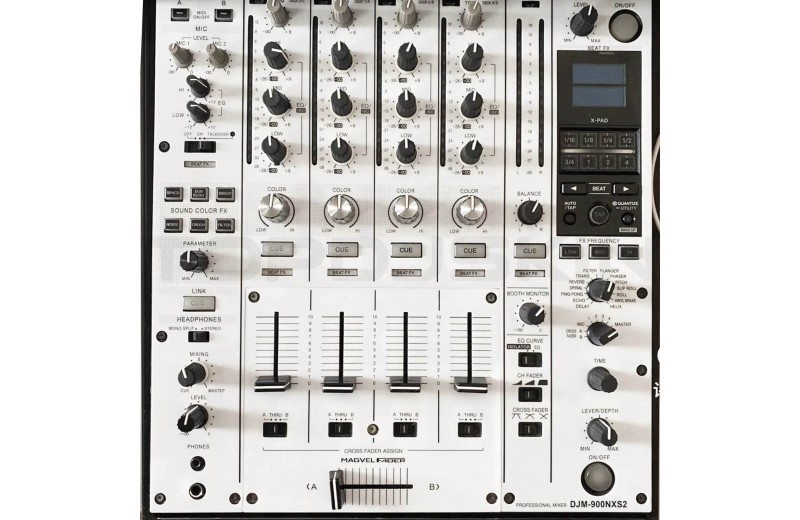 TOPDJSKIN PIONEER DJM 900NXS2 (White)
