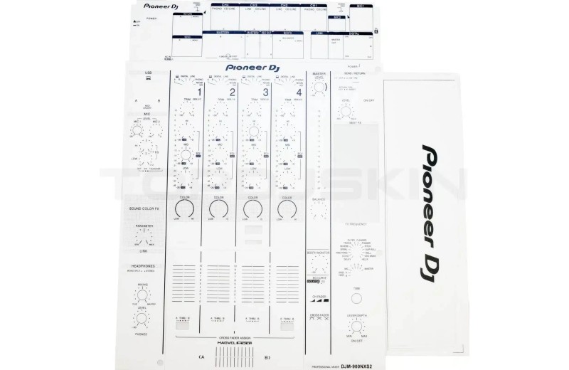 TOPDJSKIN PIONEER DJM 900NXS2 (White)