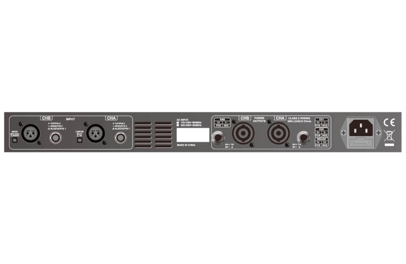 SHOW AH150.2  2-Channel Power Amplifier