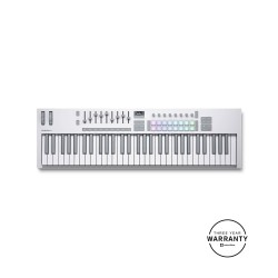 NOVATION LAUNCHKEY 61 MK4 USB Midi Controller 61 Semi-weighted 61 Keys - White