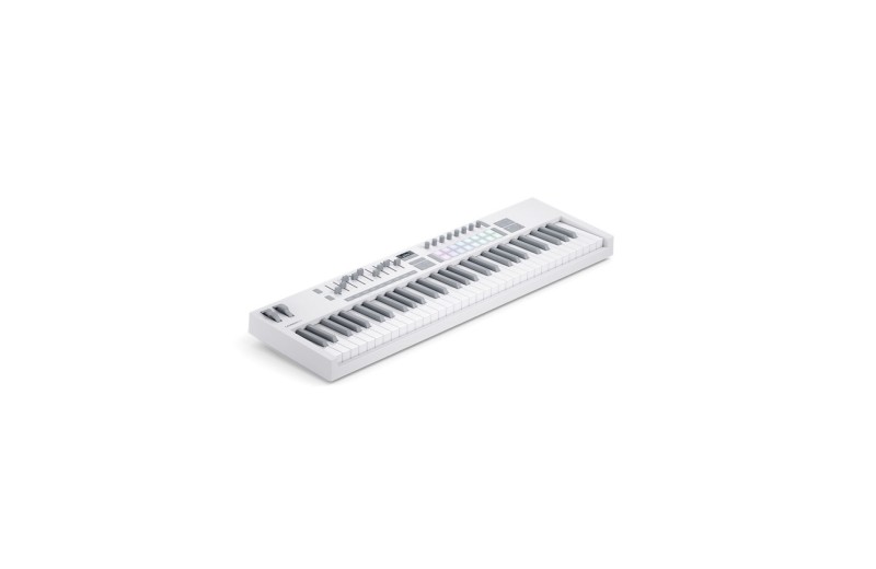 NOVATION LAUNCHKEY 61 MK4 USB Midi Controller 61 Semi-weighted 61 Keys - White