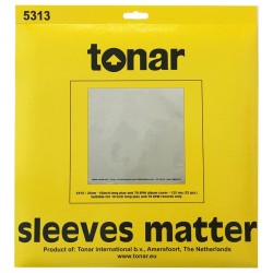 TONAR 10-INCH HEAVY DUTY OUTER SLEEVES FOR LP RECORDS