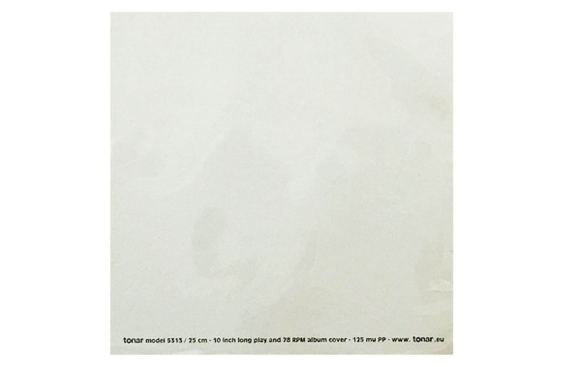 TONAR 10-INCH HEAVY DUTY OUTER SLEEVES FOR LP RECORDS