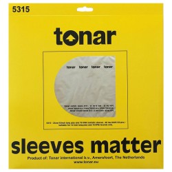 TONAR LP 10" NOSTATIC INNER SLEEVES