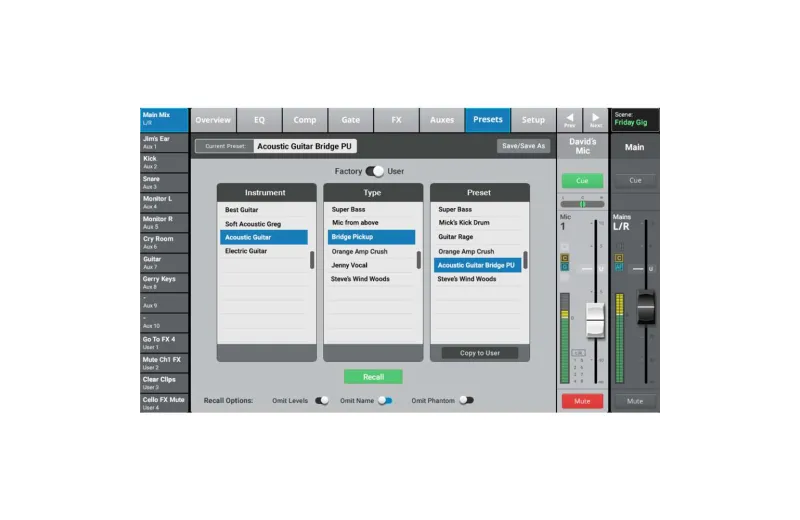 QSC Touchmix-30 Pro Digital 32 Channel Digital Sound Console with Touch Screen