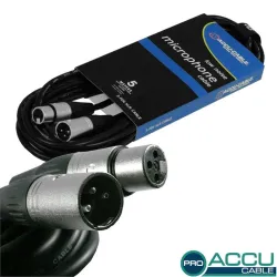 Accucable AC-PRO-XMXF/5 Καλώδιο XLR-XLR 5m