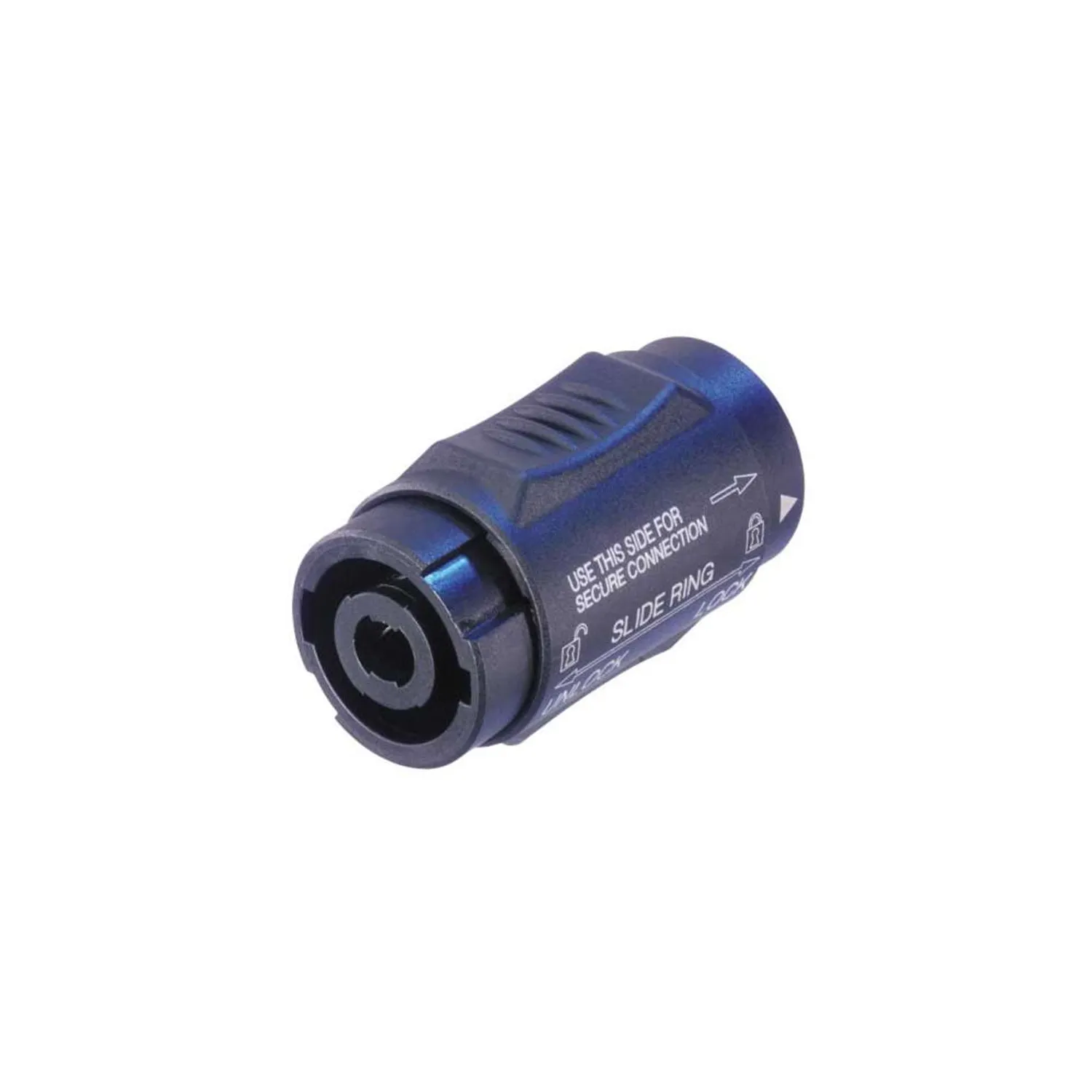 Neutrik NL4MMX lockable 4 pole speakon adapter