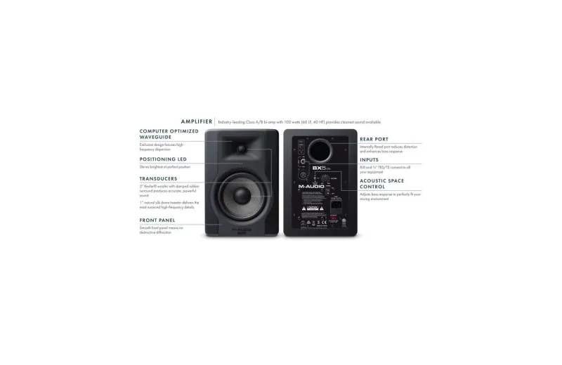 M-Audio BX5 D3 Studio Monitor (τεμάχιο)