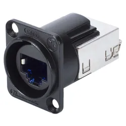 Neutrik NE8FDY-C6-B Βύσμα Internet Rj 45 σασί