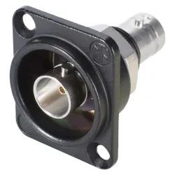 Neutrik NBB75DFIB isolated BNC chassis connectors