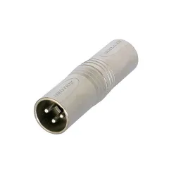 Neutrik NA3MM Αντάπτορας XLR 3pin αρσενικό σε XLR 3pin αρσενικό