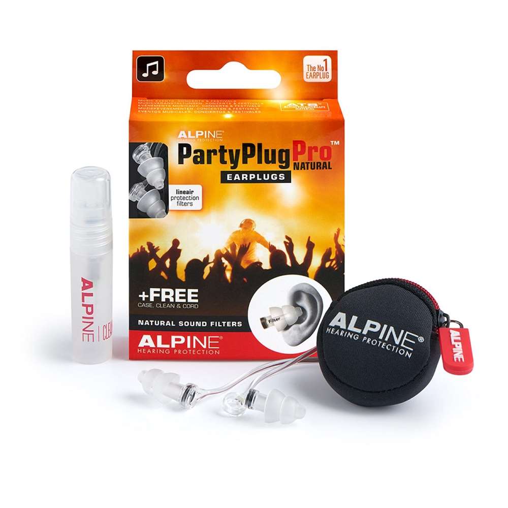 Apline Partyplug Pro Natural Ωτοασπίδες - Διάφανο