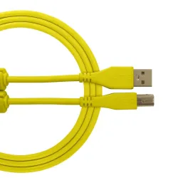 Udg U95001YL Ultimate Audio Cable USB 2.0 A-B Yellow Straight 1m