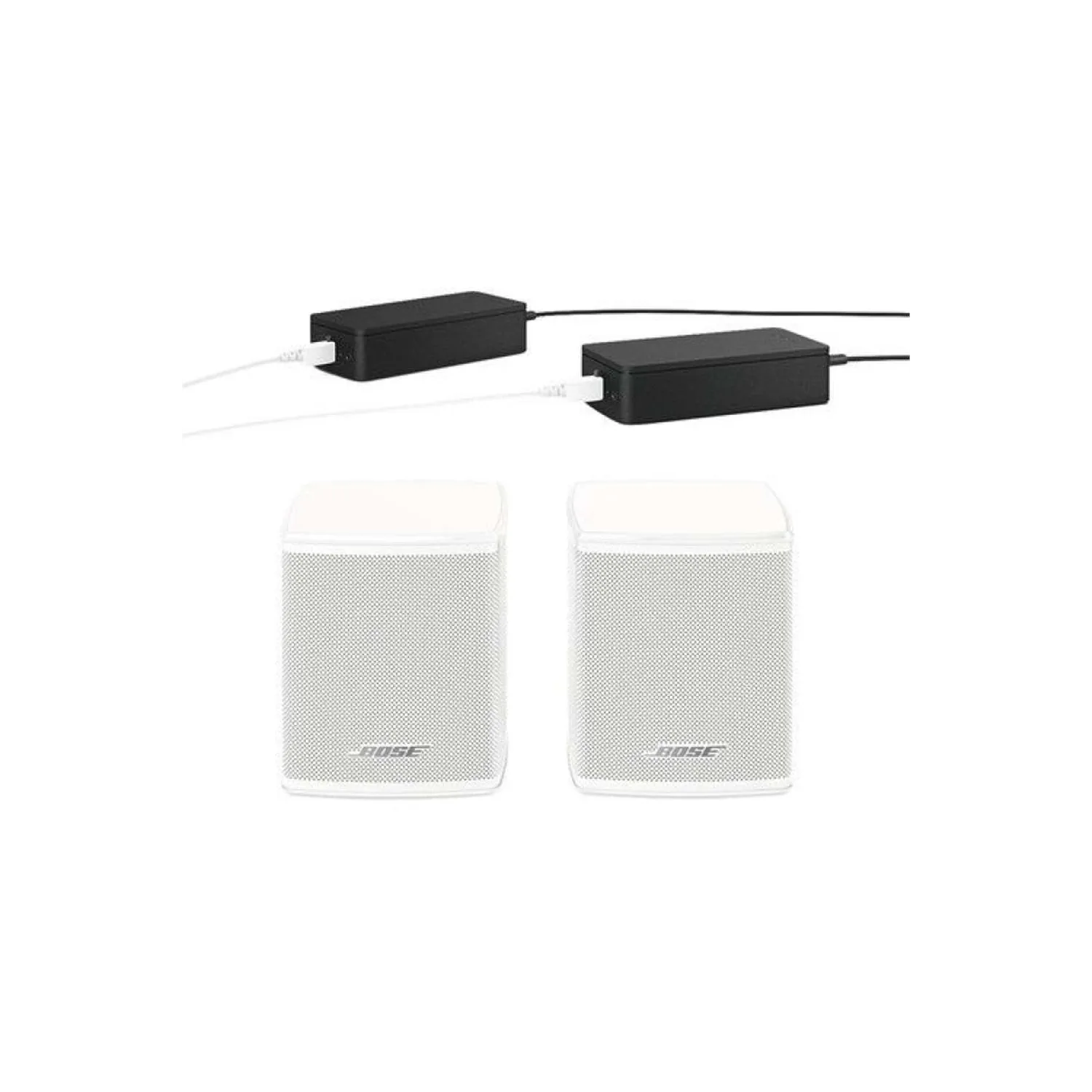 BOSE SURROUND SPEAKERS WHITE