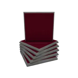 EQ ACOUSTICS COLOURPANEL 60 TILE BURGUNDY