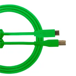 Udg U96001GR Ultimate Audio Cable USB 2.0 C-B Green Straight 1.5m