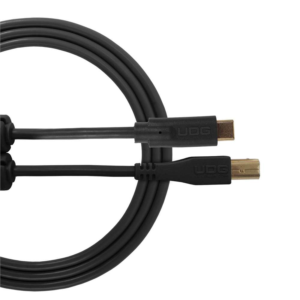 Udg U96001BL Ultimate Audio Cable USB 2.0 C-B Black Straight 1.5m