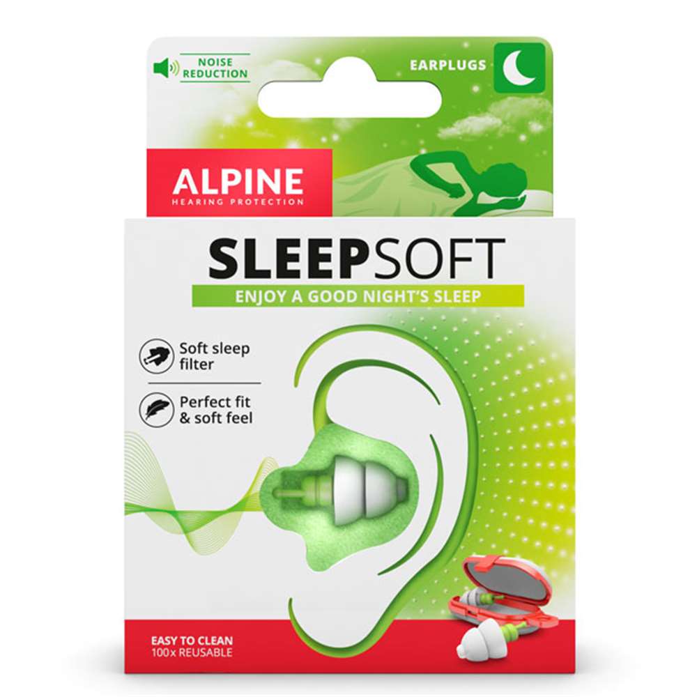 Alpine Sleepsoft New Earplugs - White