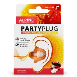 Alpine PartyPlug Earplugs - White
