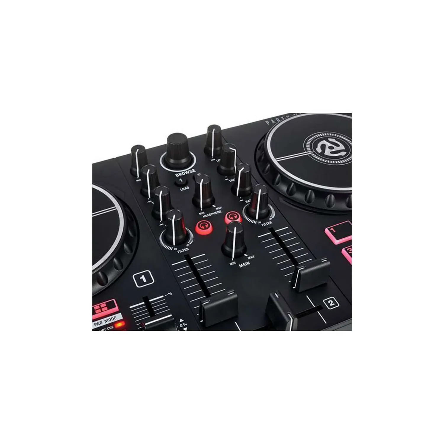 Numark Party Mix MKII DJ controller με ενσωματωμένο LED light