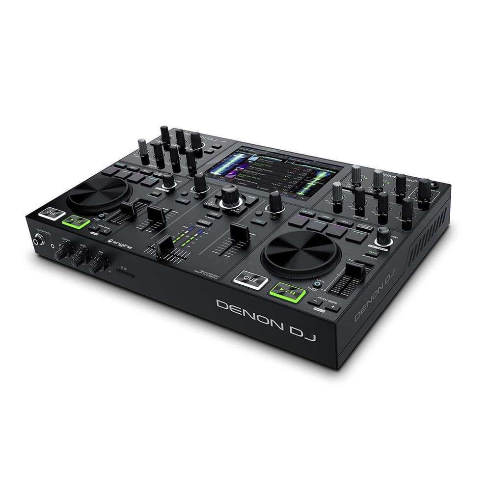 Denon DJ Prime GO Rechargeable DJ System with Touchscreen & Wi-Fi and Road  Case
