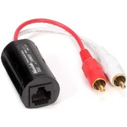 Balun για μεταφορά stereo αναλογικού σήματος Stereo Audio Balun 500027
