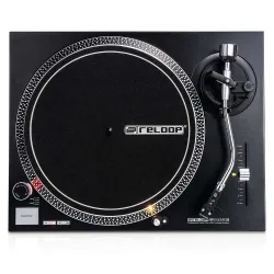 Reloop P2000USB MK2 belt drive dj turntable - Black