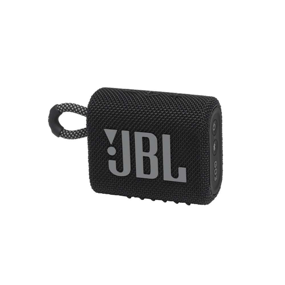 JBL Go3 Bluetooth Waterproof Speaker Black